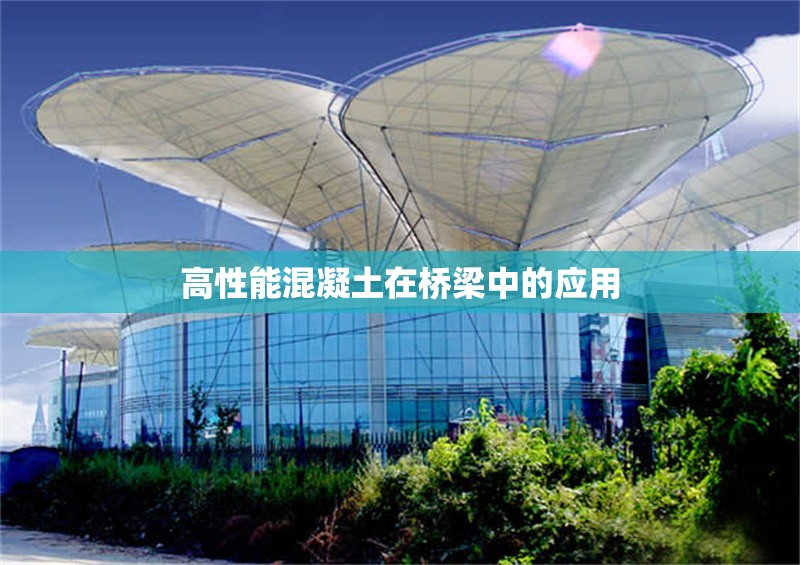 高性能混凝土在橋梁中的應(yīng)用 行業(yè)新聞 第1張 高性能混凝土在橋梁中的應(yīng)用 行業(yè)新聞 第1張