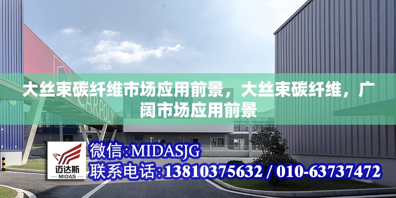 大絲束碳纖維市場(chǎng)應(yīng)用前景，大絲束碳纖維，廣闊市場(chǎng)應(yīng)用前景 行業(yè)新聞 第6張