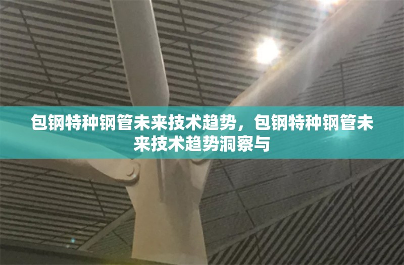 包鋼特種鋼管未來技術(shù)趨勢，包鋼特種鋼管未來技術(shù)趨勢洞察與 行業(yè)新聞 第6張