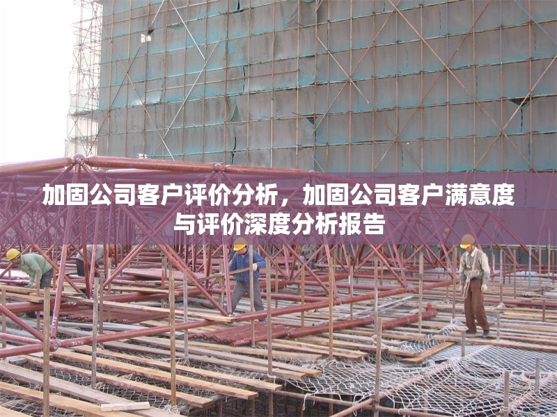 加固公司客戶評(píng)價(jià)分析，加固公司客戶滿意度與評(píng)價(jià)深度分析報(bào)告 行業(yè)新聞 第1張
