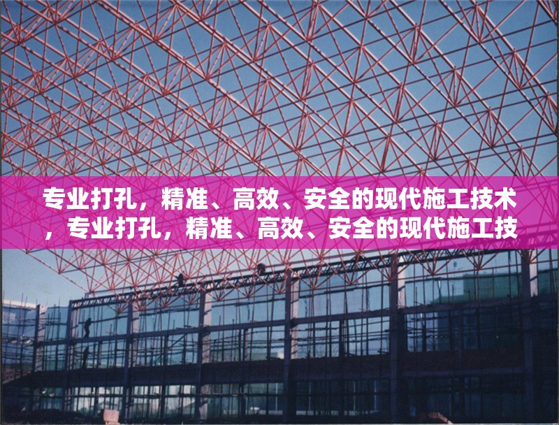 專業(yè)打孔，精準、高效、安全的現(xiàn)代施工技術，專業(yè)打孔，精準、高效、安全的現(xiàn)代施工技術解決方案 行業(yè)新聞