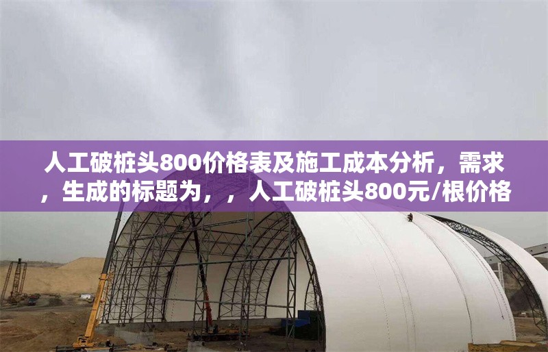 人工破樁頭800價(jià)格表及施工成本分析，需求，生成的標(biāo)題為，，人工破樁頭800元/根價(jià)格表及施工成本詳細(xì)分析，中明確單價(jià)單位元/根以增強(qiáng)專業(yè)性，若實(shí)際計(jì)價(jià)方式為其他單位如元/立方米或元/延米，請(qǐng)?zhí)鎿Q對(duì)應(yīng)內(nèi)容。）