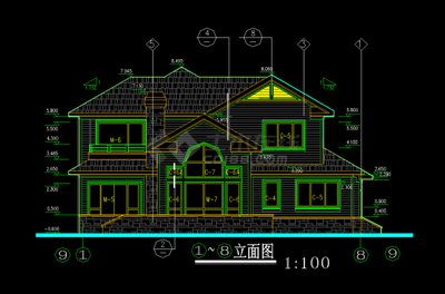 別墅結(jié)構(gòu)圖紙CAD教程，別墅結(jié)構(gòu)圖紙CAD繪制 行業(yè)新聞 第4張